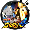 Naruto Shippuden Ultimate Ninja Storm 4 MOBILE Logo